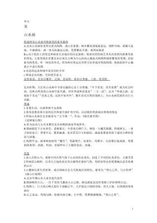 中国美术史(宋元时期美术)