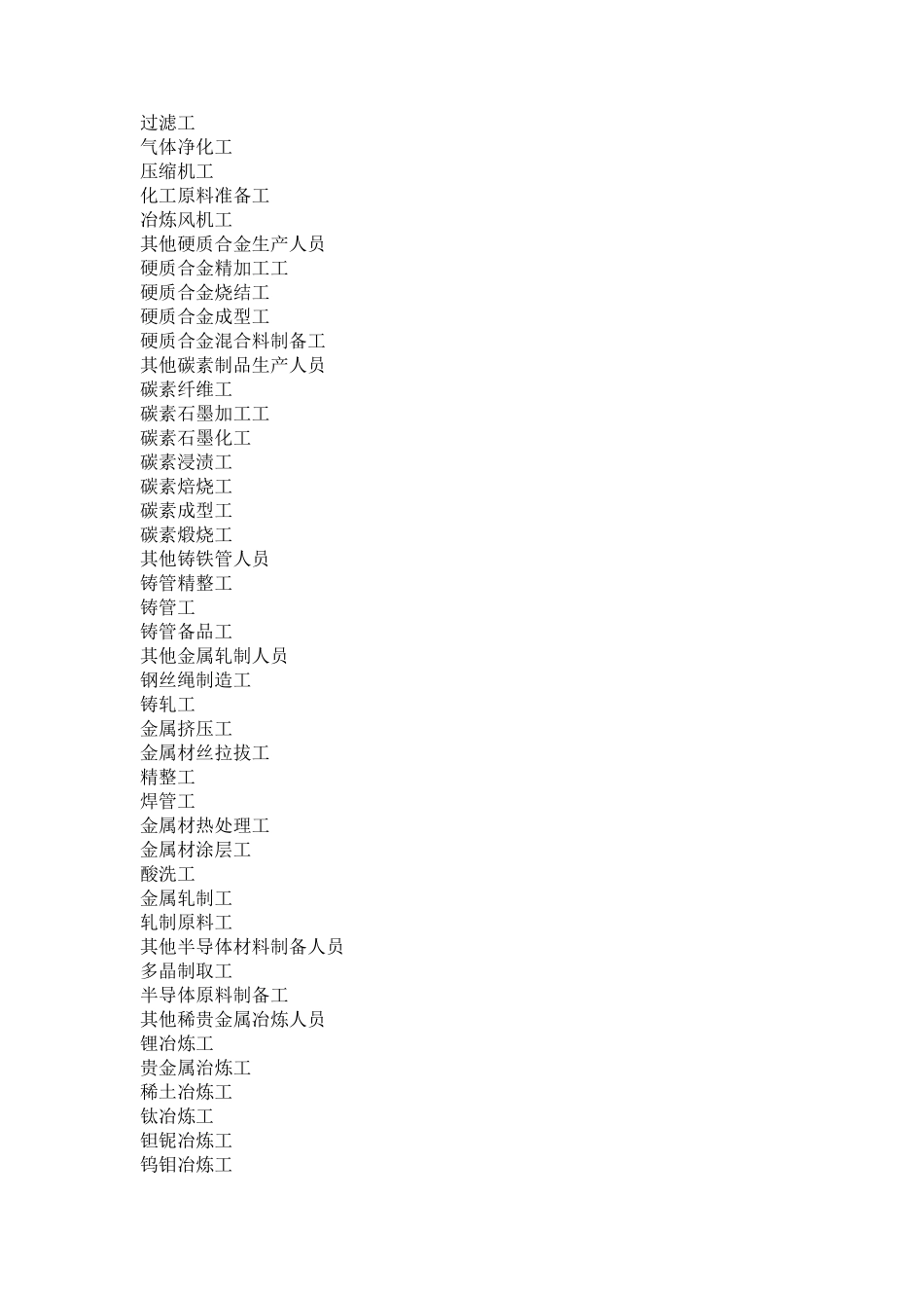 中国职业名称大全_第3页