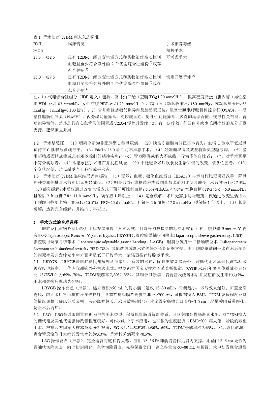中国肥胖和糖尿病外科治疗指南(第六版)_第3页