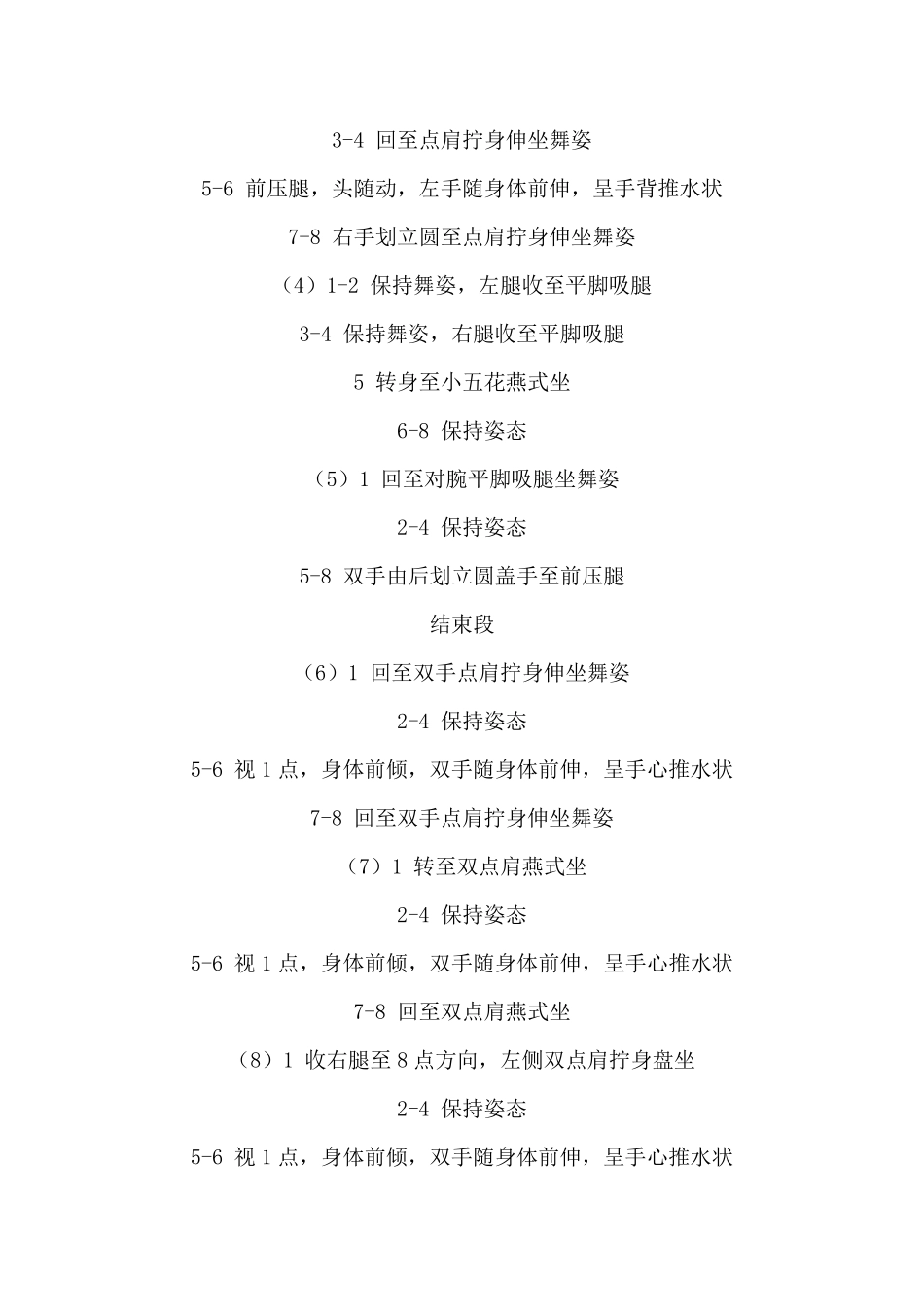 中国舞蹈家协会第六级教材_第3页