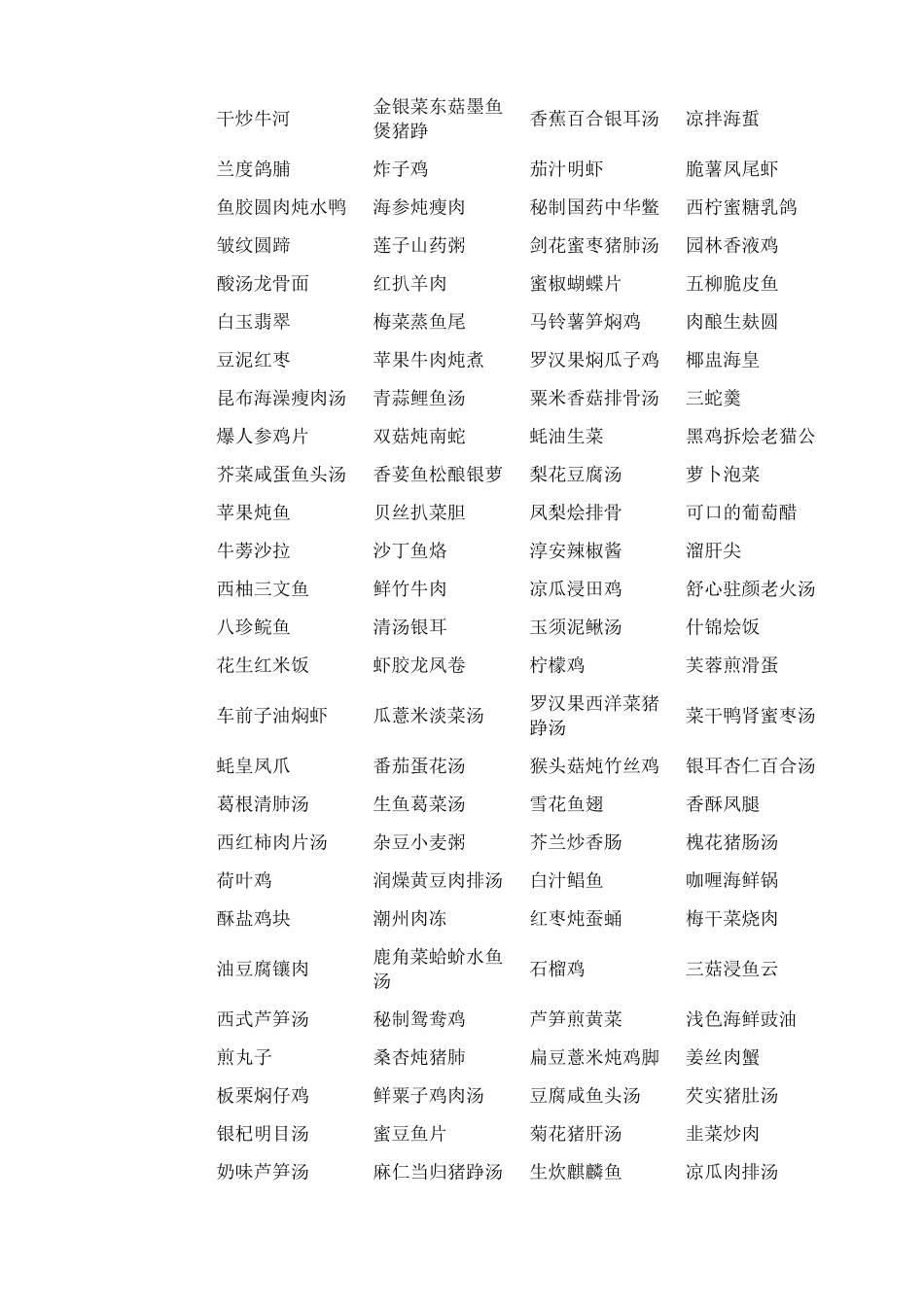 中国菜名大全_第3页