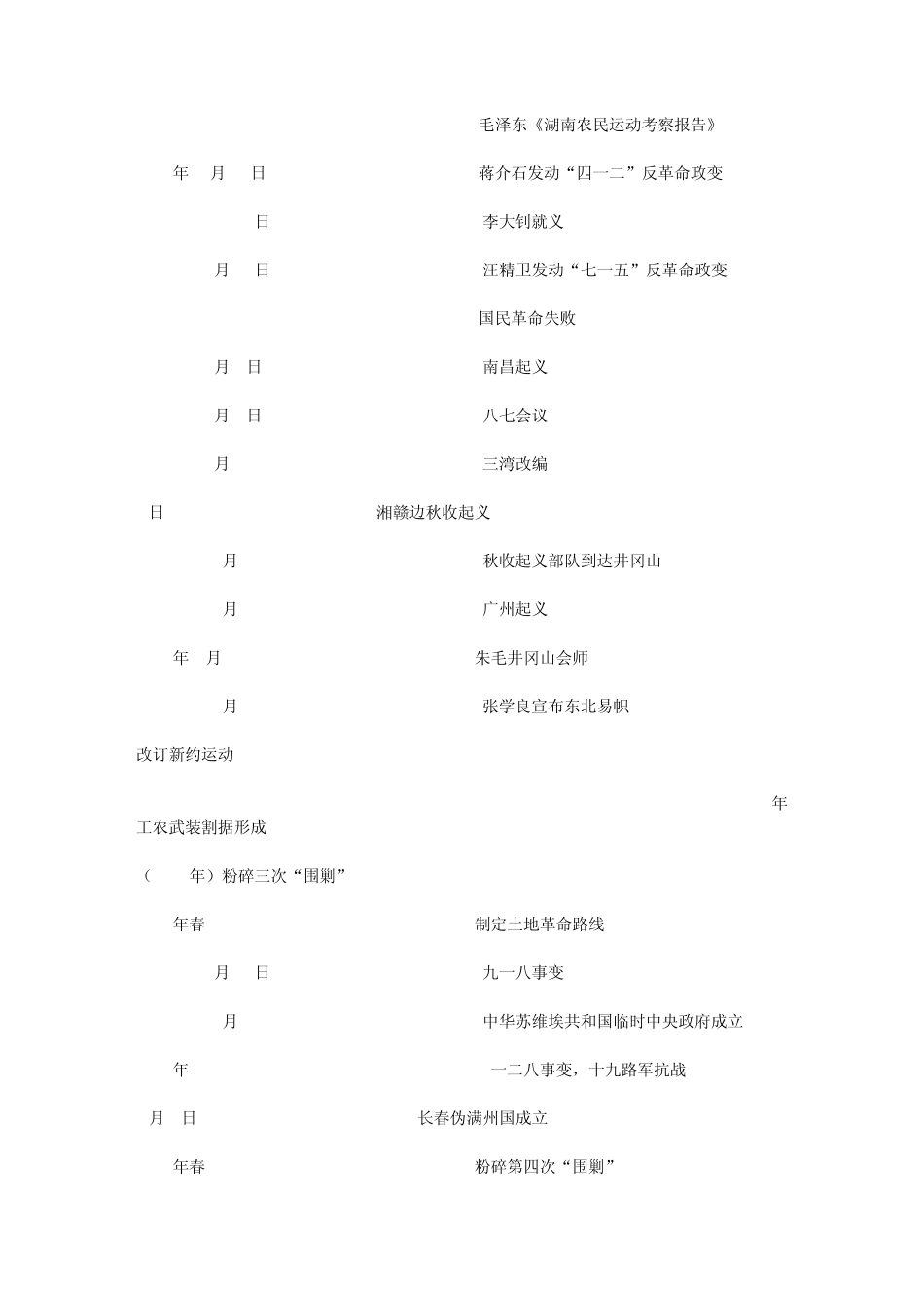 中国近现代史大事年表(18401999)_第3页