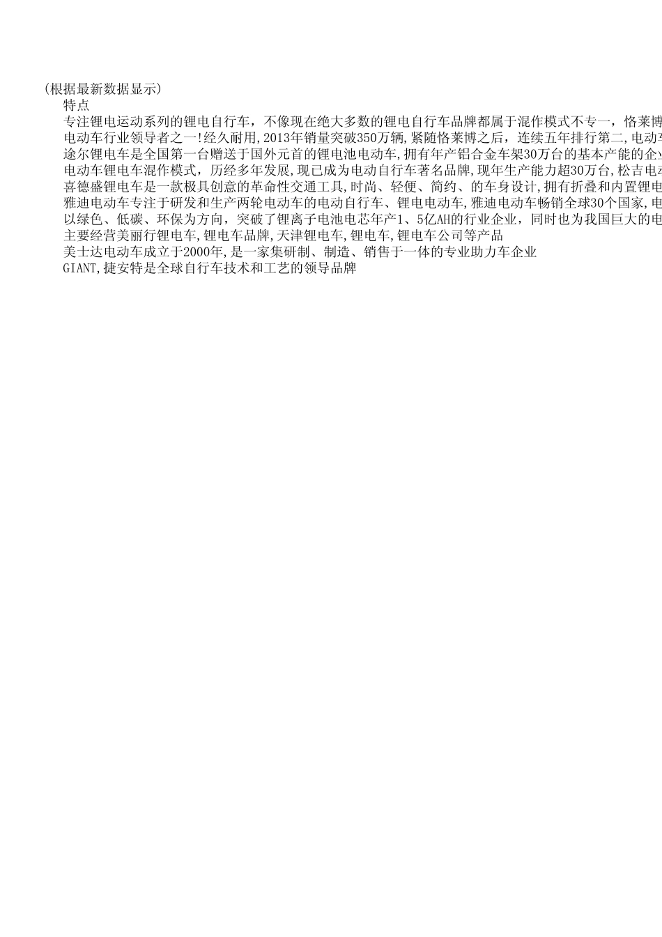 中国锂电运动自行车优质排行前十及特点_第2页