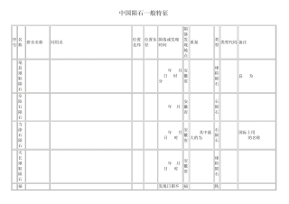 中国陨石一般特征