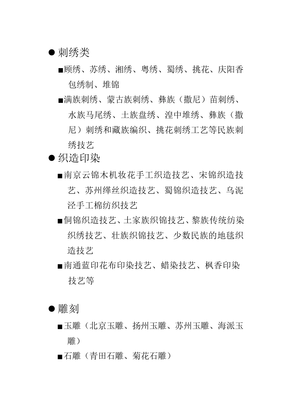 中国非物质文化遗产十大类别_第2页
