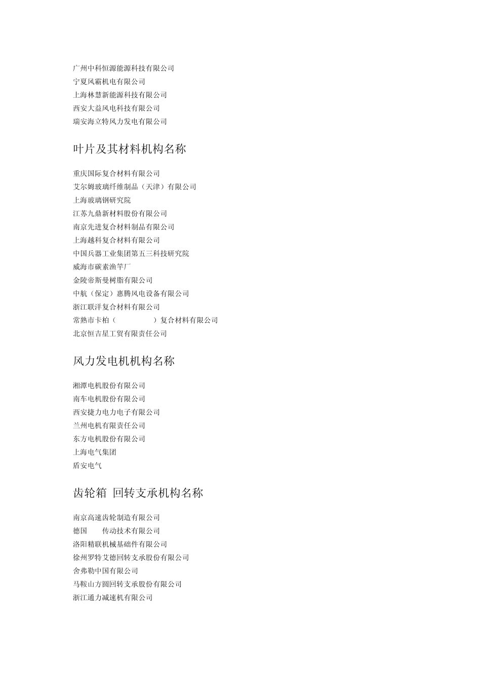 中国风力发电一览表_第2页