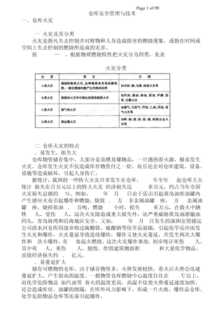 仓库安全管理与技术