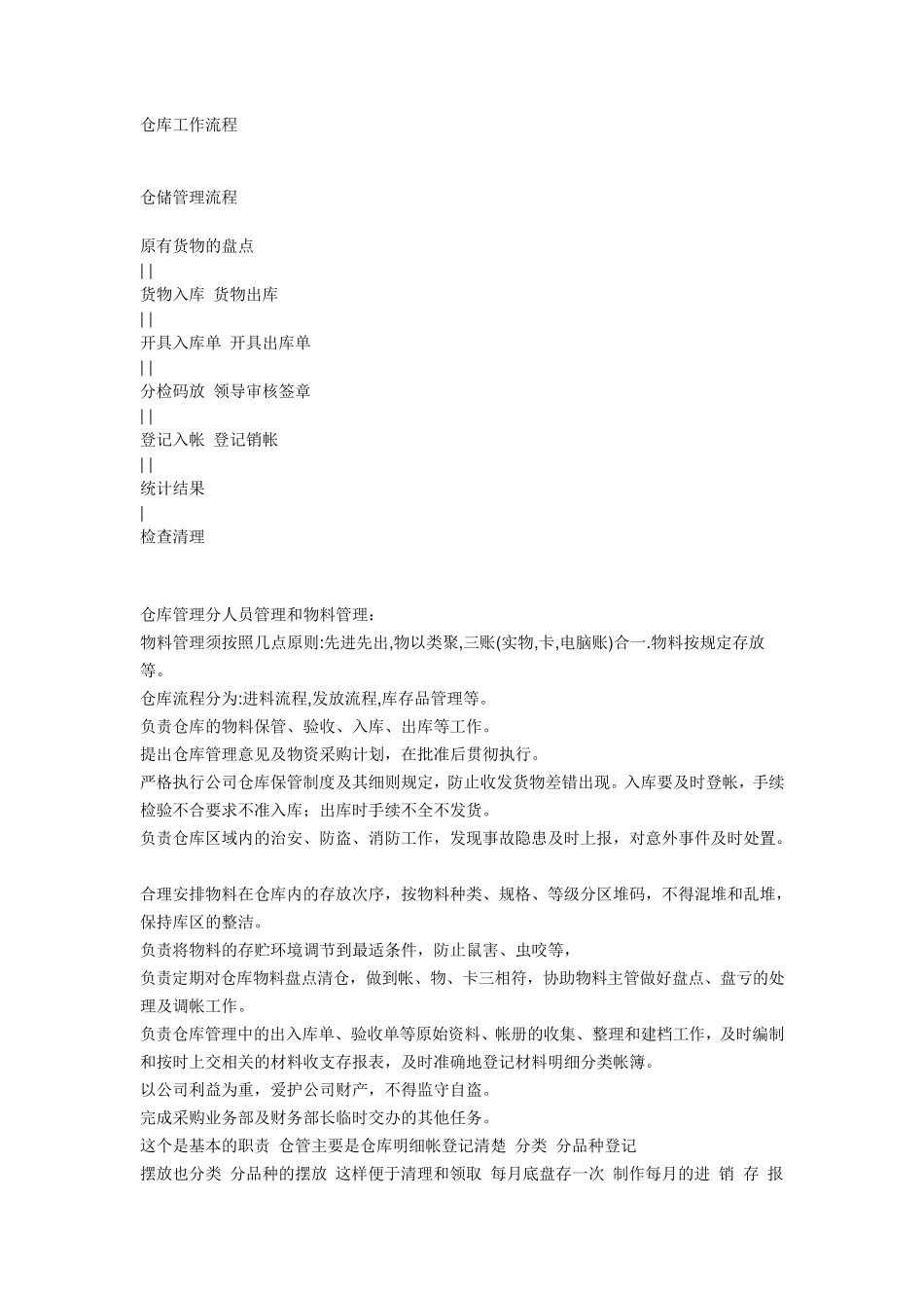 仓库工作流程_第1页
