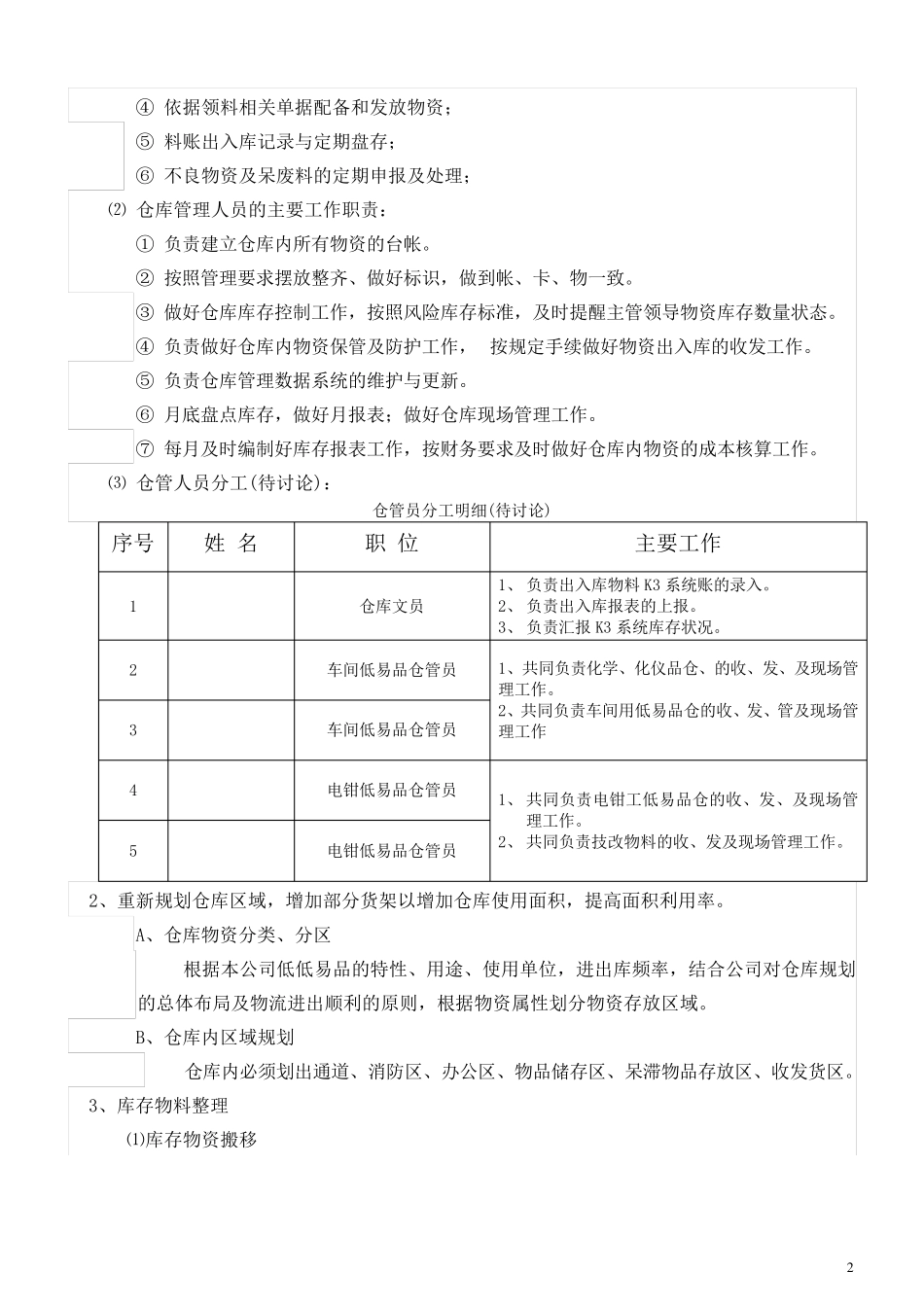 仓库整改方案_第2页