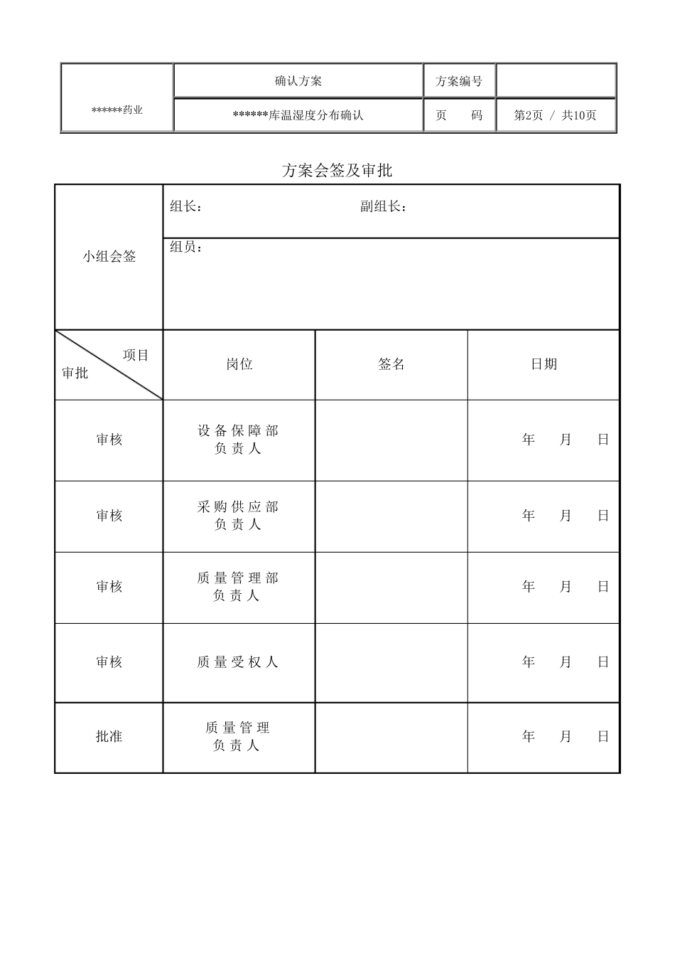 仓库温湿度分布确认方案_第2页