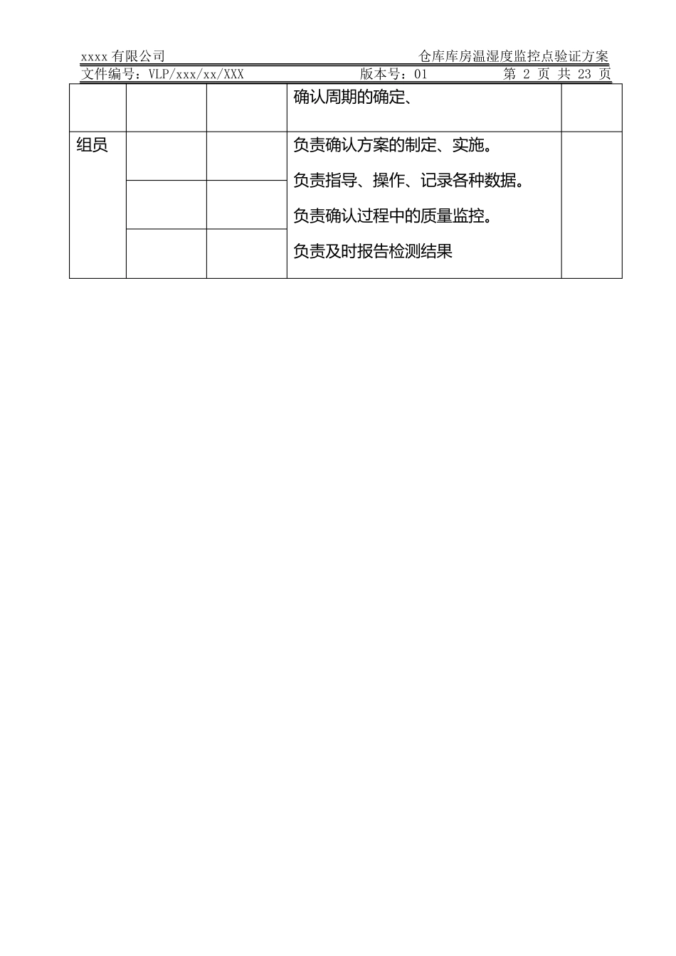 仓库温湿度分布验证方案(草稿)_第2页