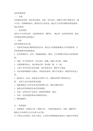 仓库管理工作流程(复杂)