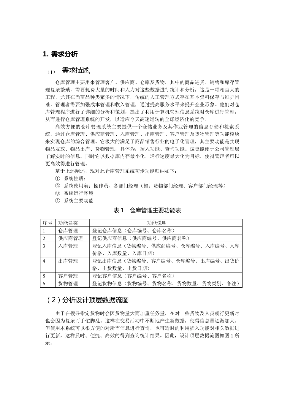 仓库管理系统数据库设计_第2页