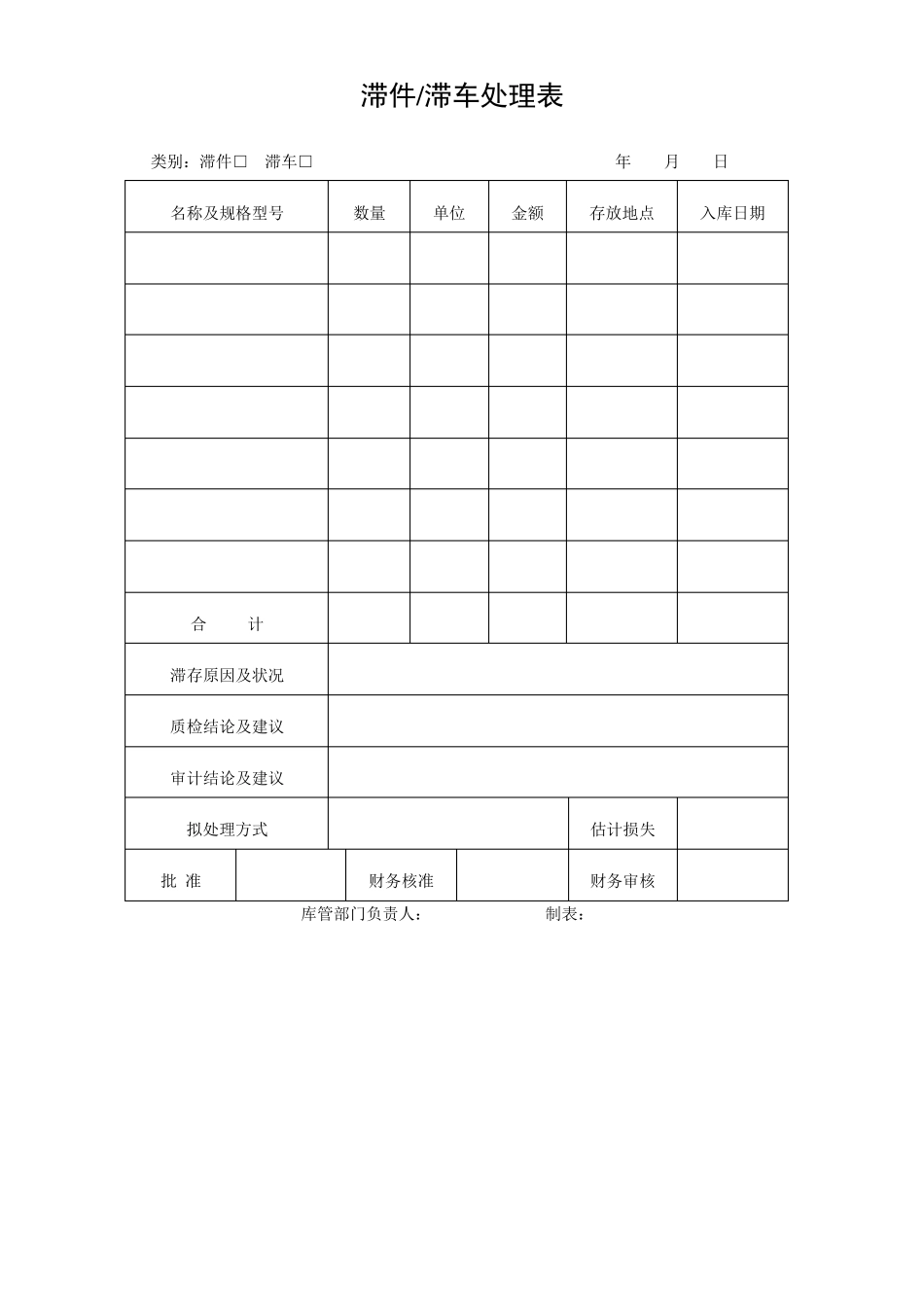 仓库管理表格大全_第3页