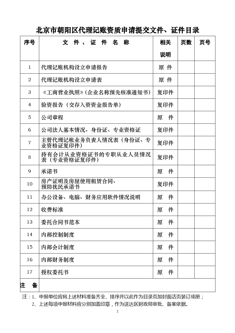 代理记账资质申请材料_第2页