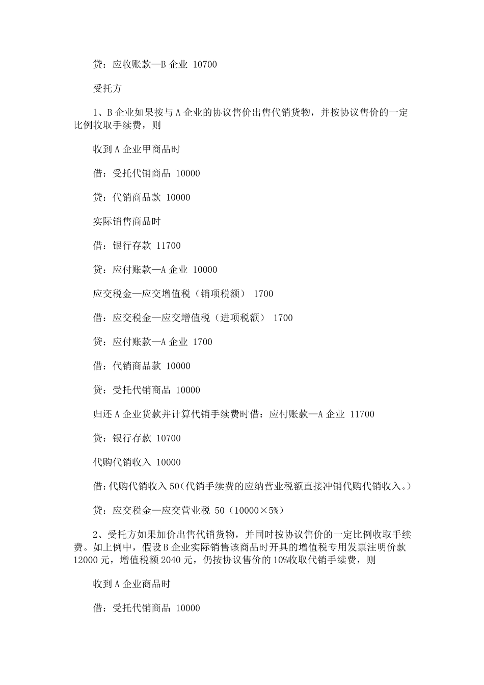 代销业务会计处理及涉税分析_第3页