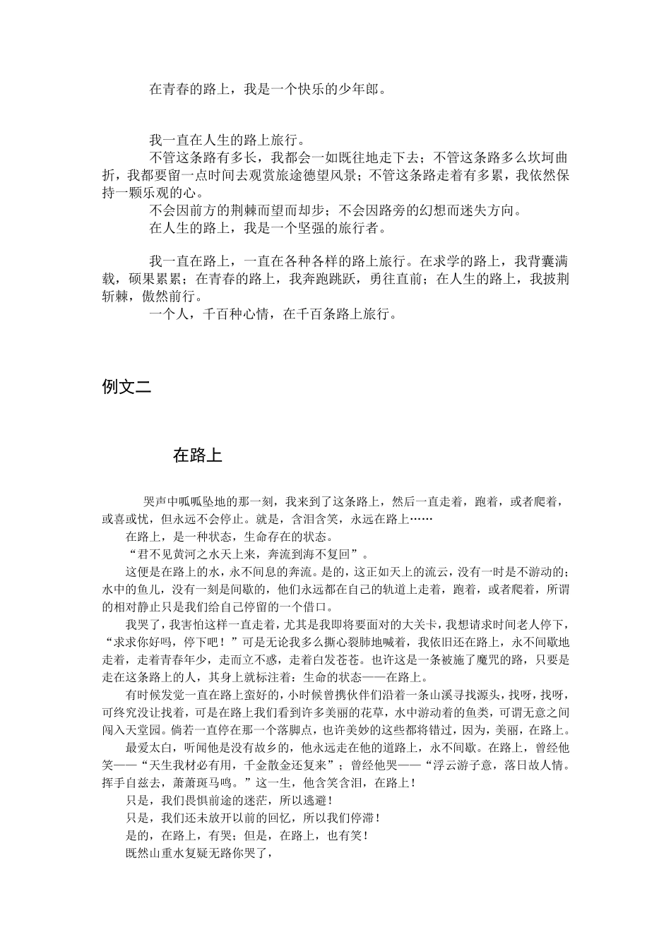 以“在路上”为题写作文_第3页