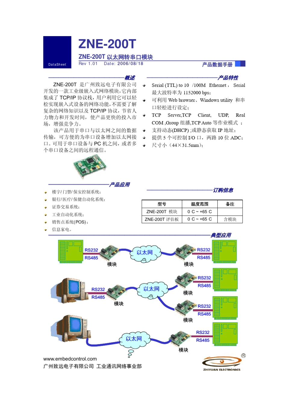 以太网转串口模块_第1页