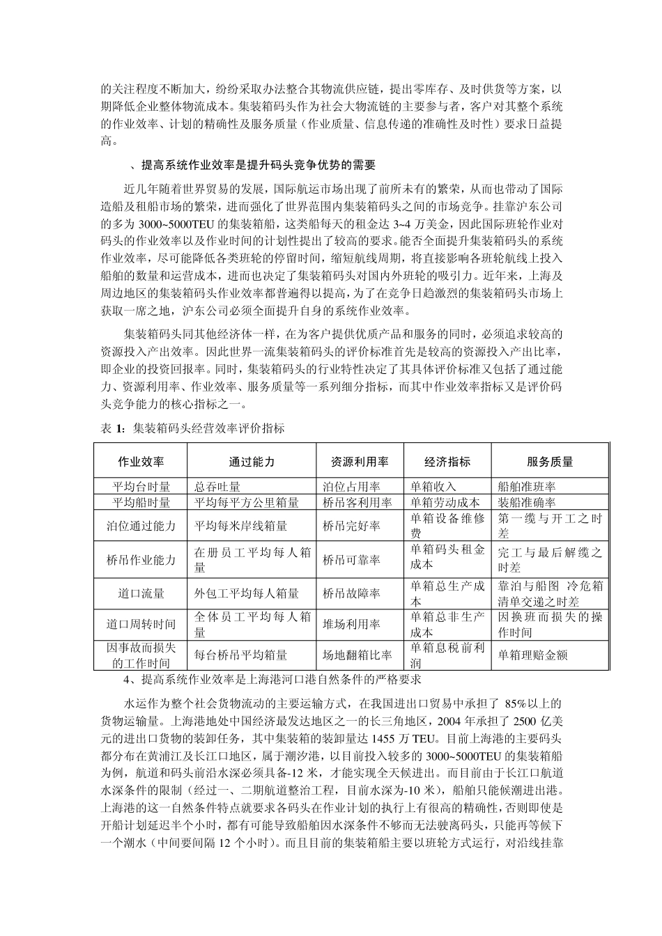 以打造世界一流集装箱码头为目标的系统作业效率管理_第2页