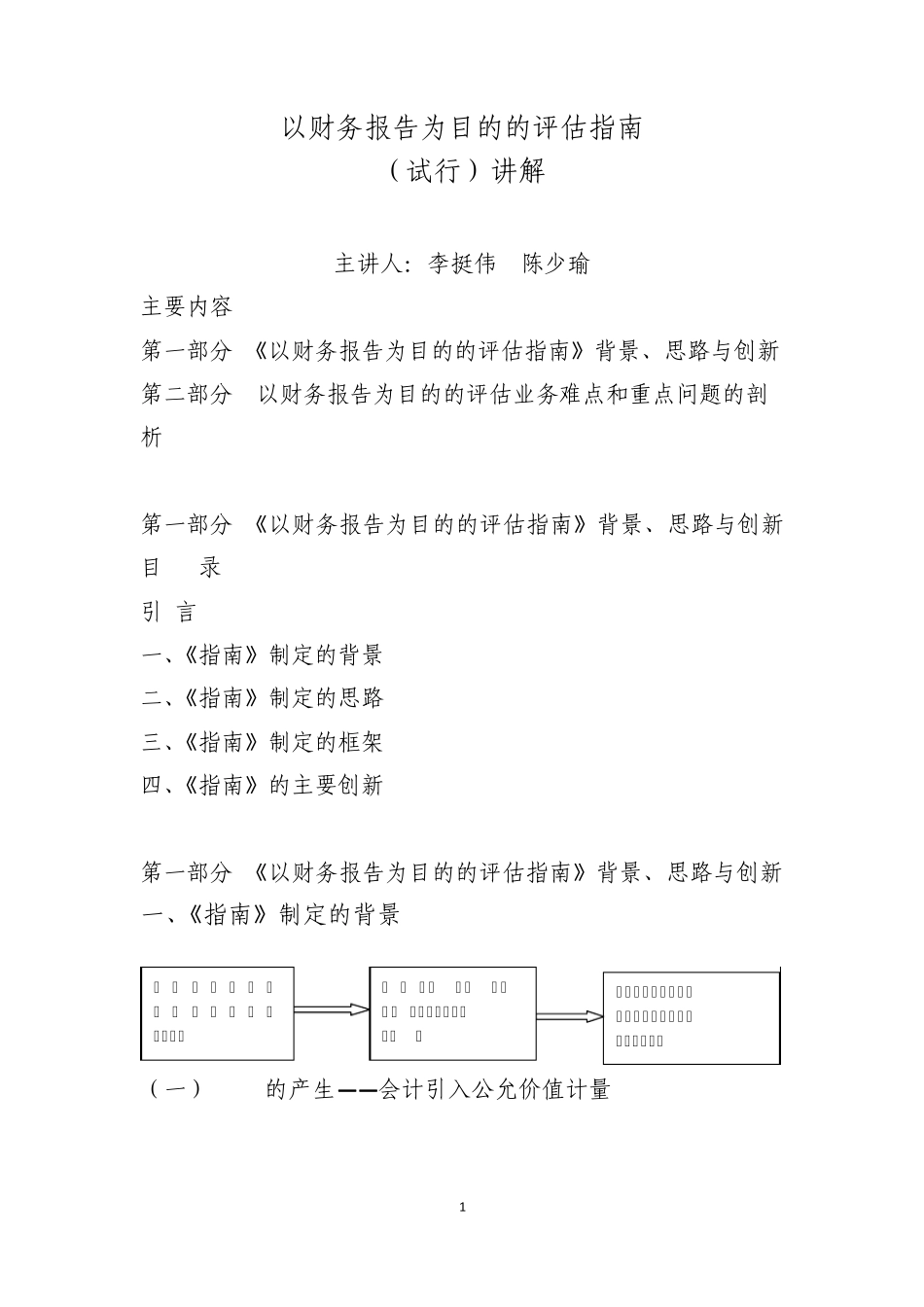 以财务报告为目的的评估指南讲解_第1页
