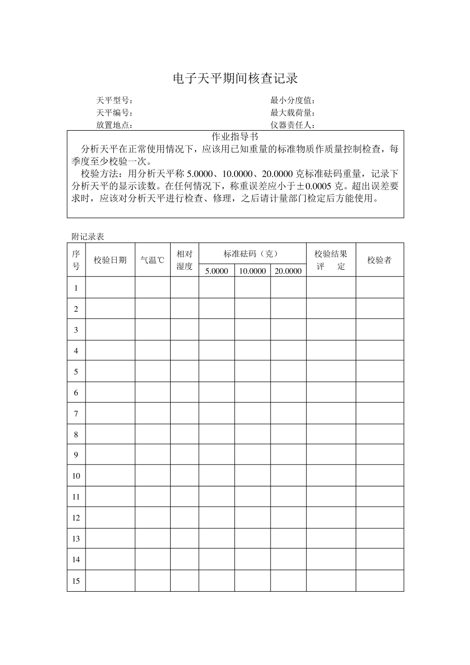 仪器期间核查记录1_第3页