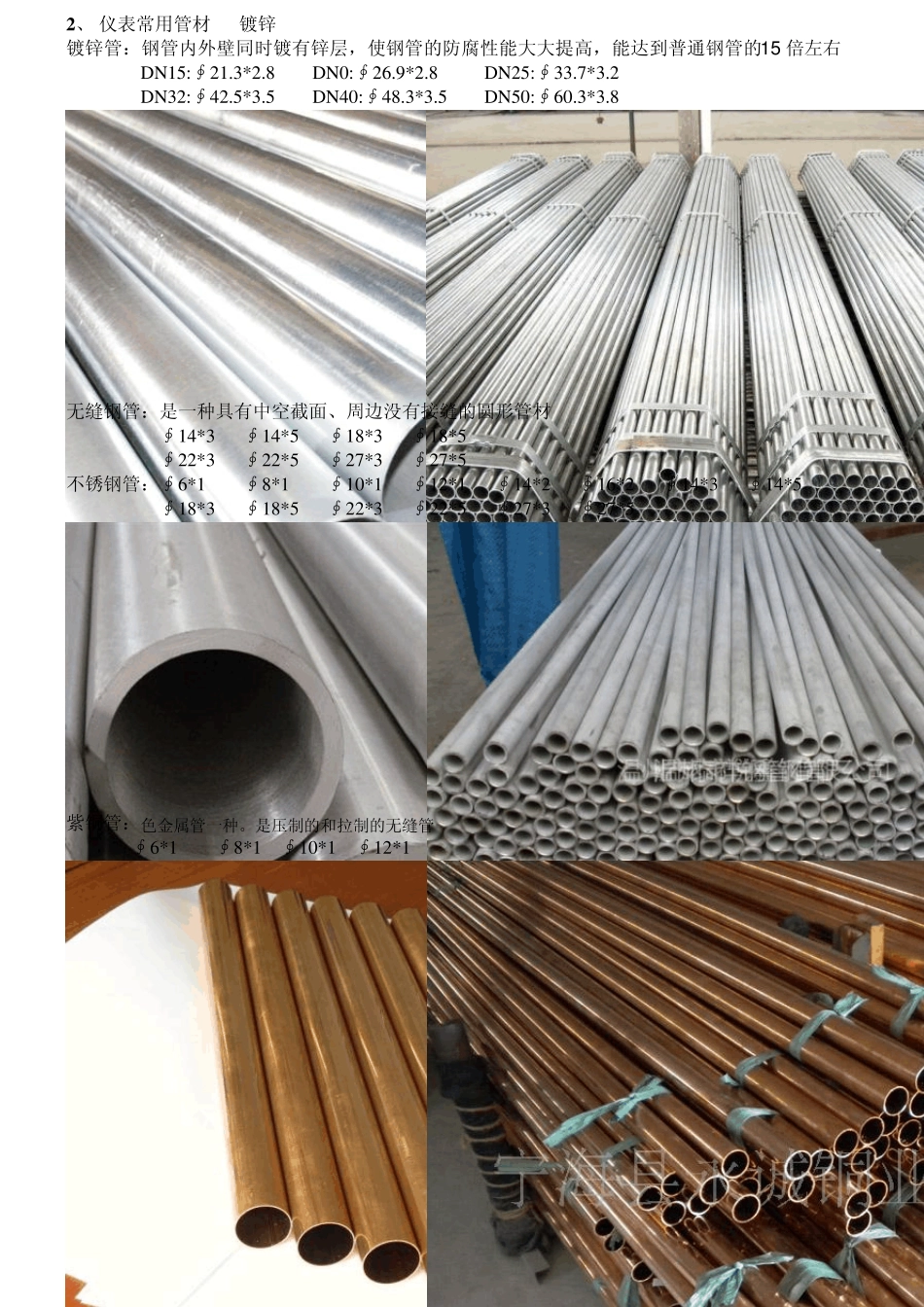 仪表常用材料配件认识_第2页