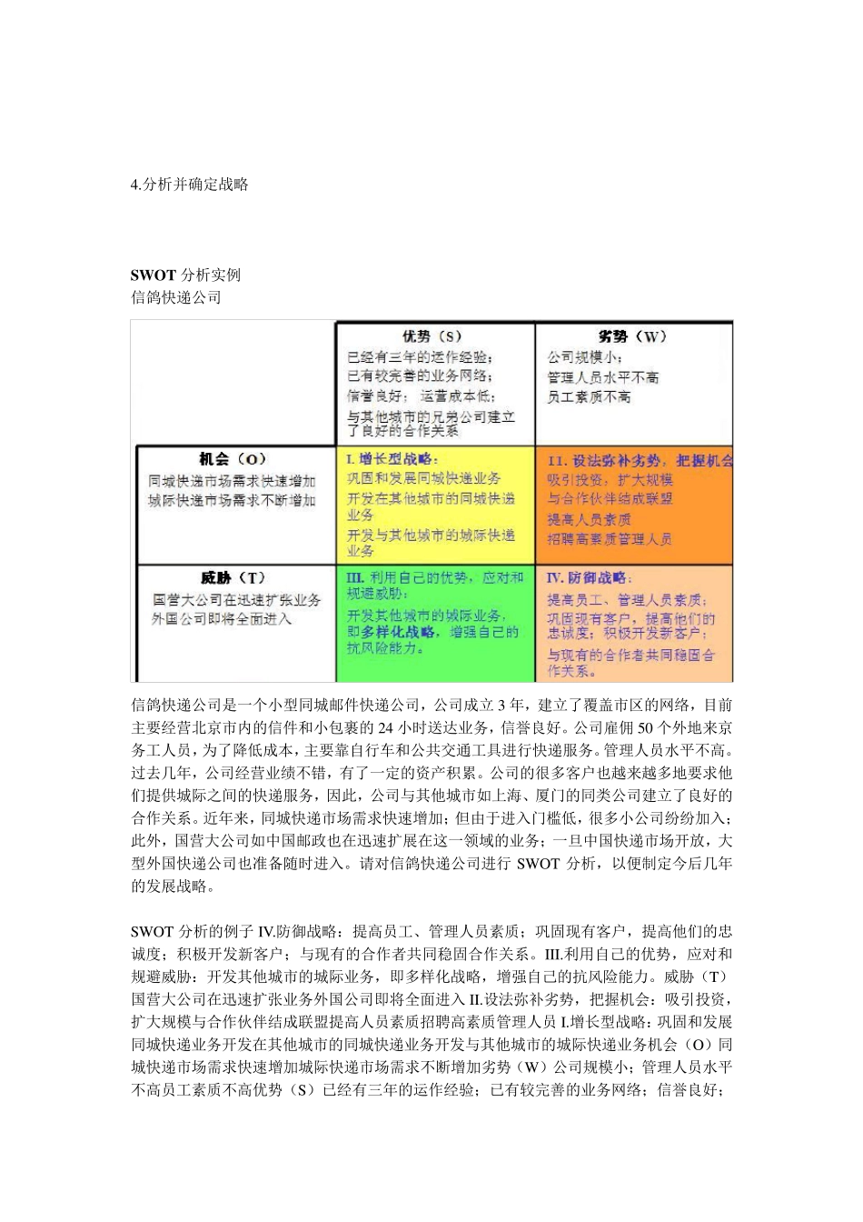 企业SWOT分析_第3页