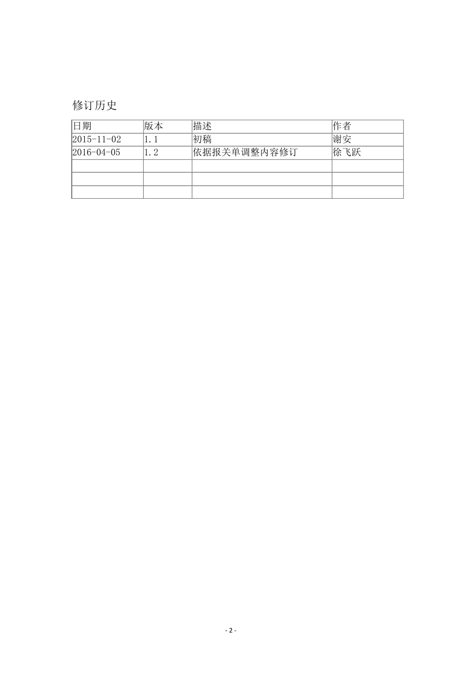 企业与单一窗口货物申报系统接口说明_第2页