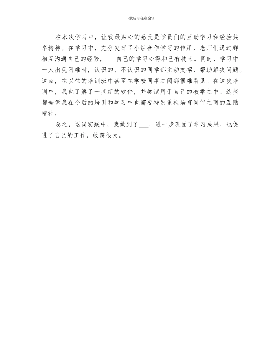 2024年返岗实践个人总结_第3页