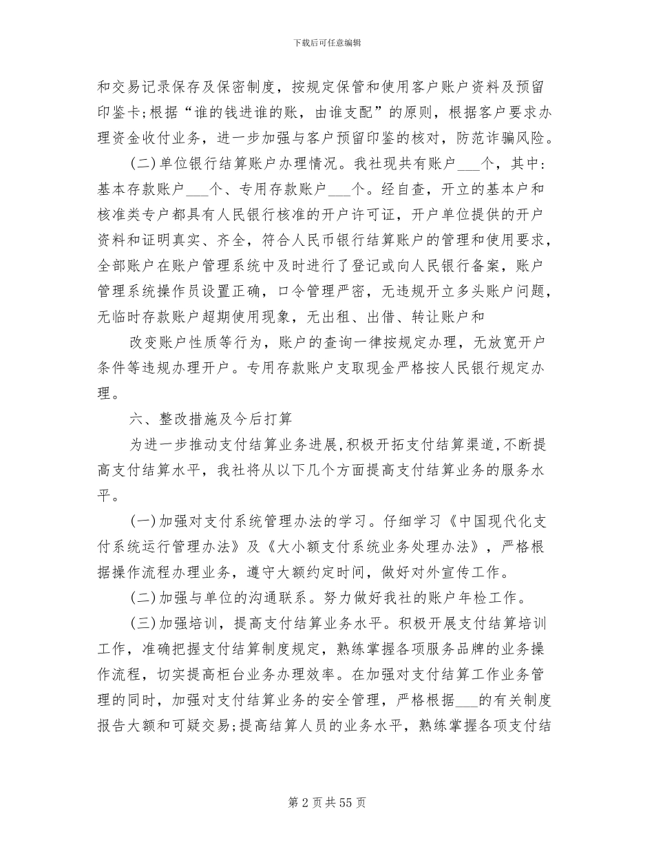 2024年银行账户管理工作总结_第2页