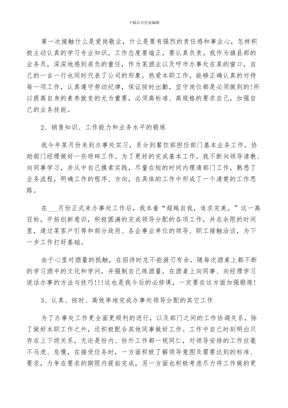 2024年销售业务员年终总结及明年计划范文_第2页