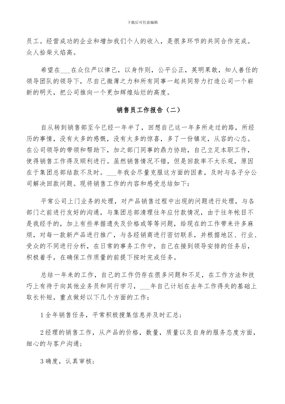 2024年销售员年工作总结_第2页