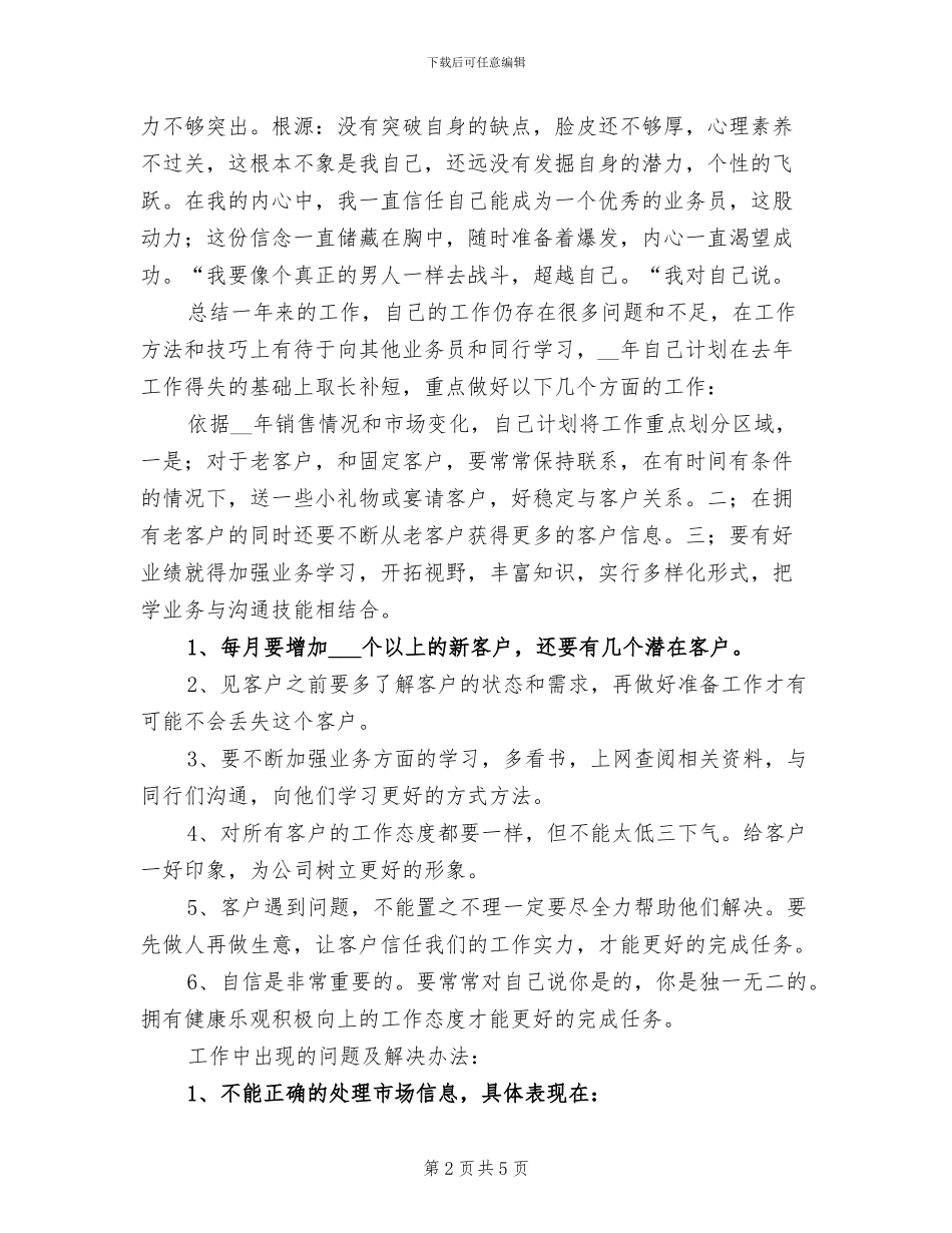 2024年销售员年终工作总结二_第2页