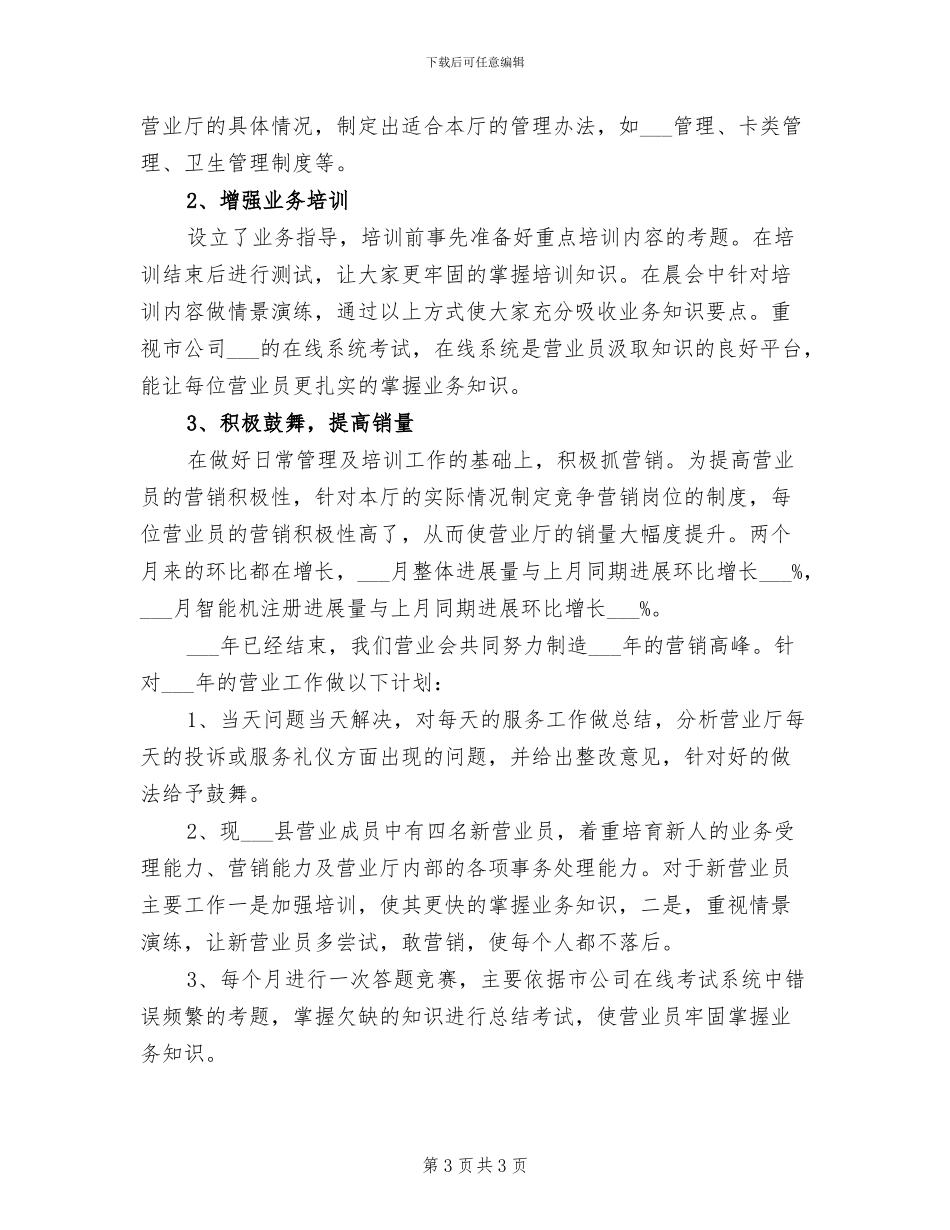 2024年销售总监年度工作总结_第3页