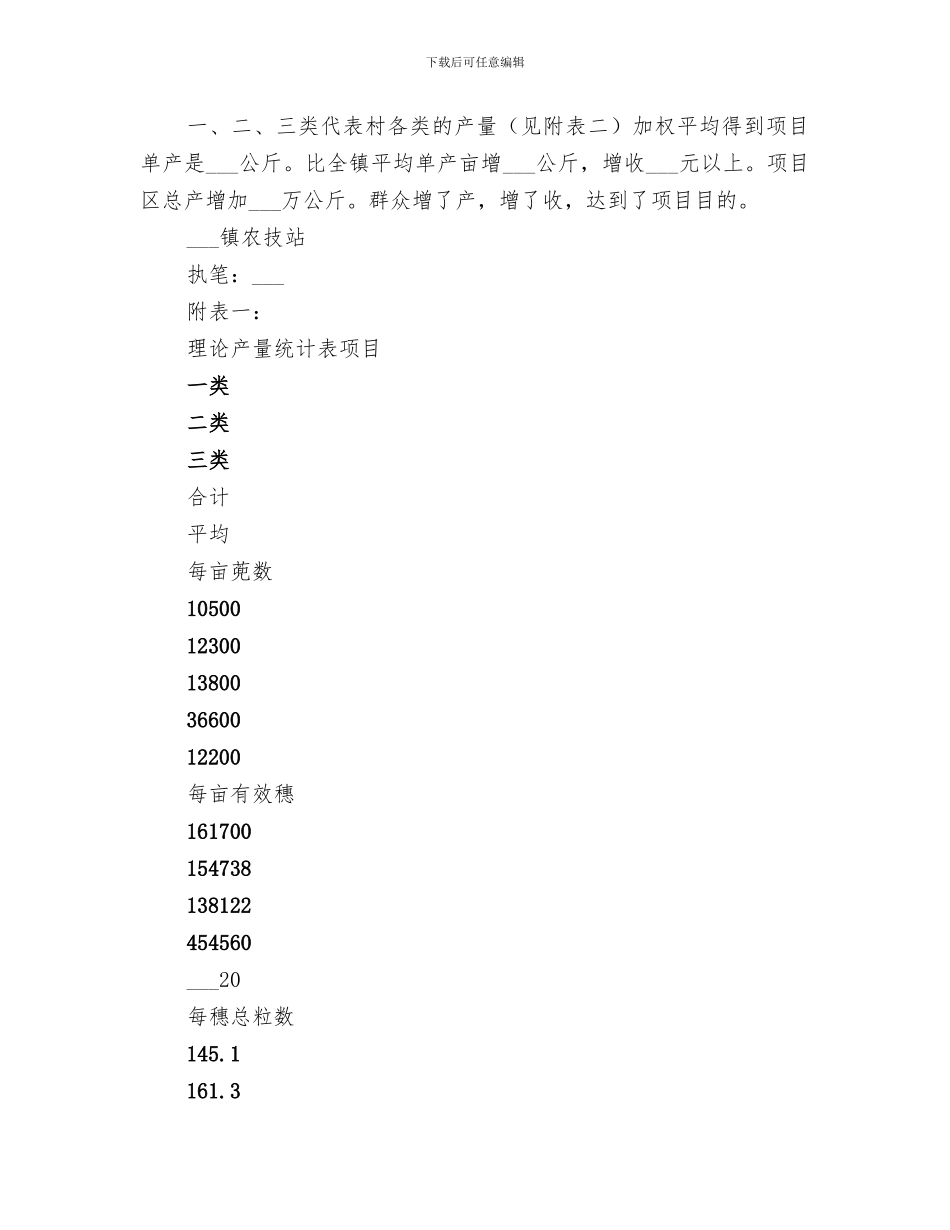 2024年镇四千亩优质稻推广工作总结范文_第3页