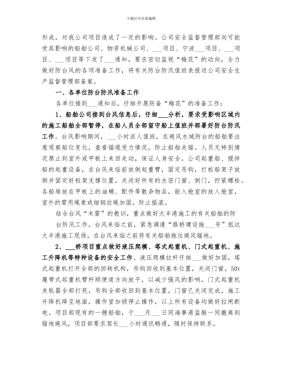 2024年防台防汛工作总结_第2页