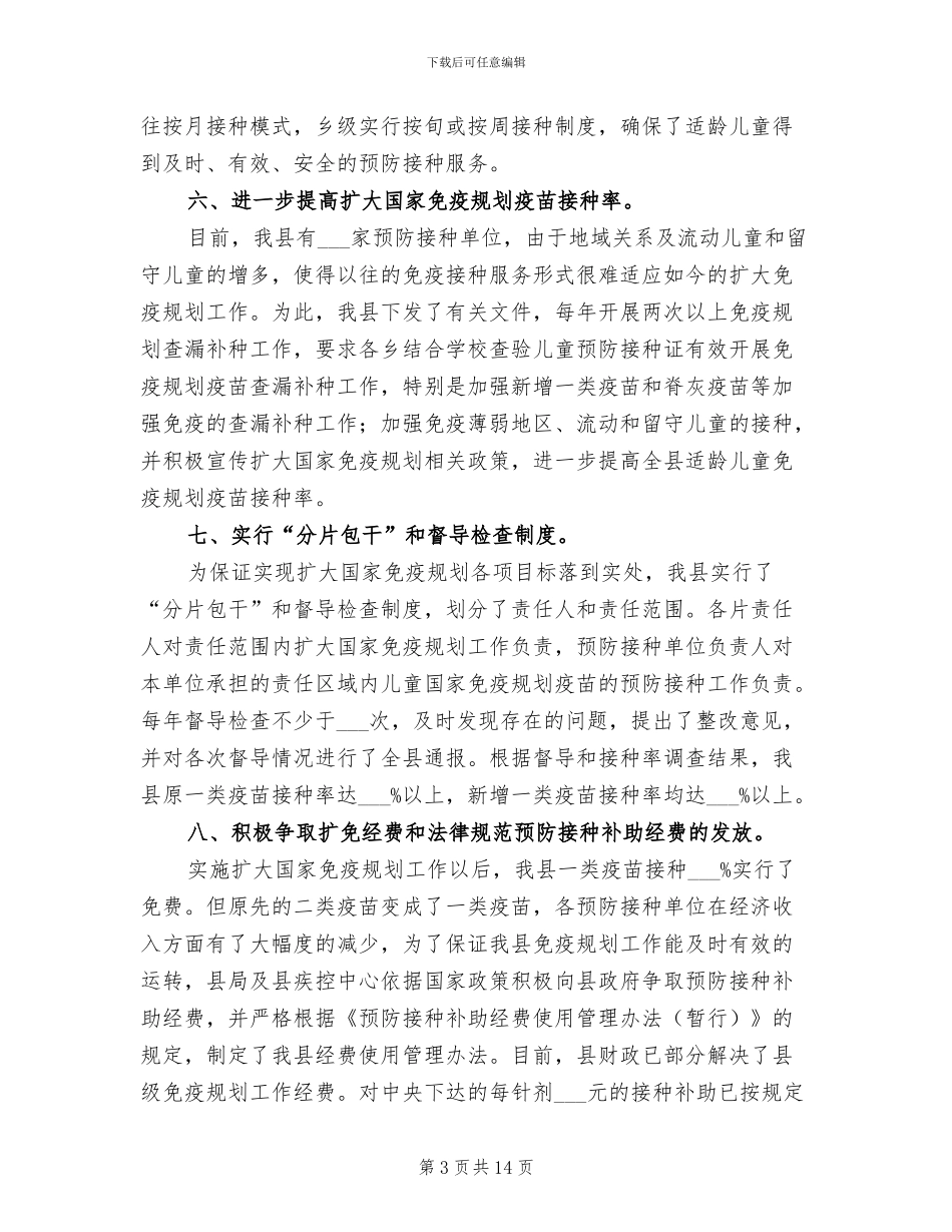2024年防疫站免疫规划工作总结_第3页