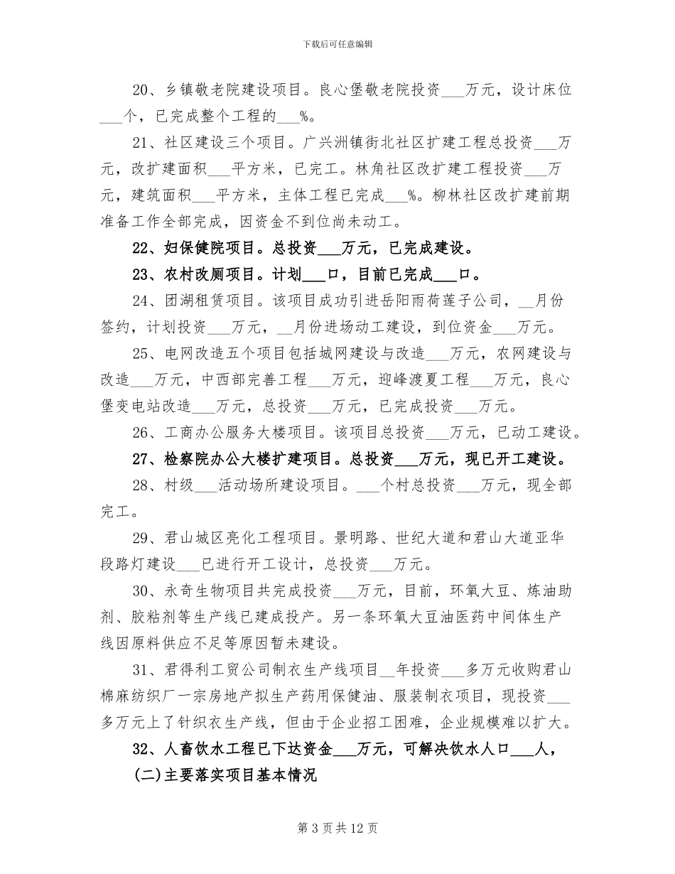 2024年项目建设年度工作总结_第3页