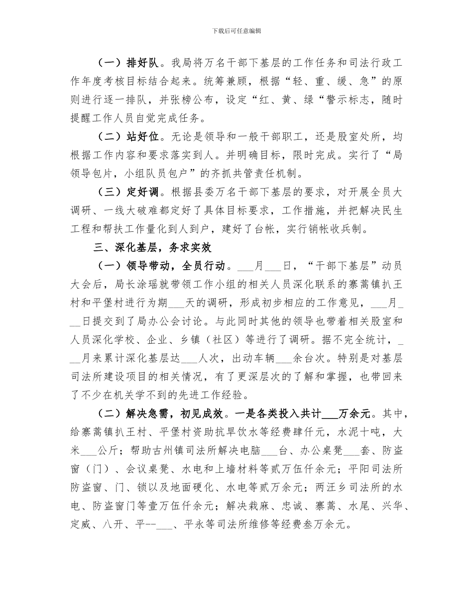 2024年领导干部下基层总结_第2页