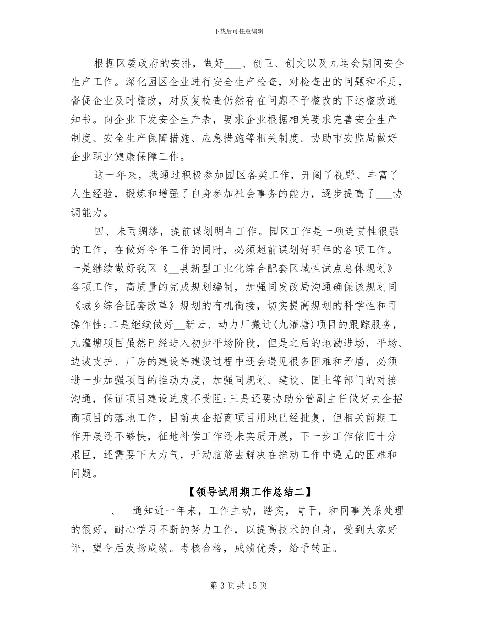 2024年领导试用期工作总结_第3页
