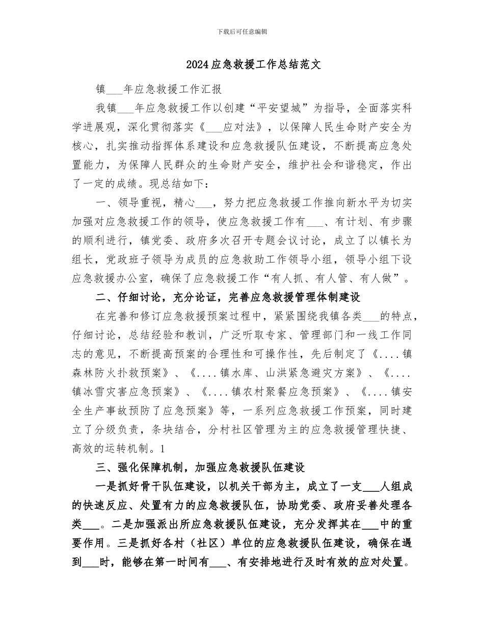 2024应急救援工作总结_第3页