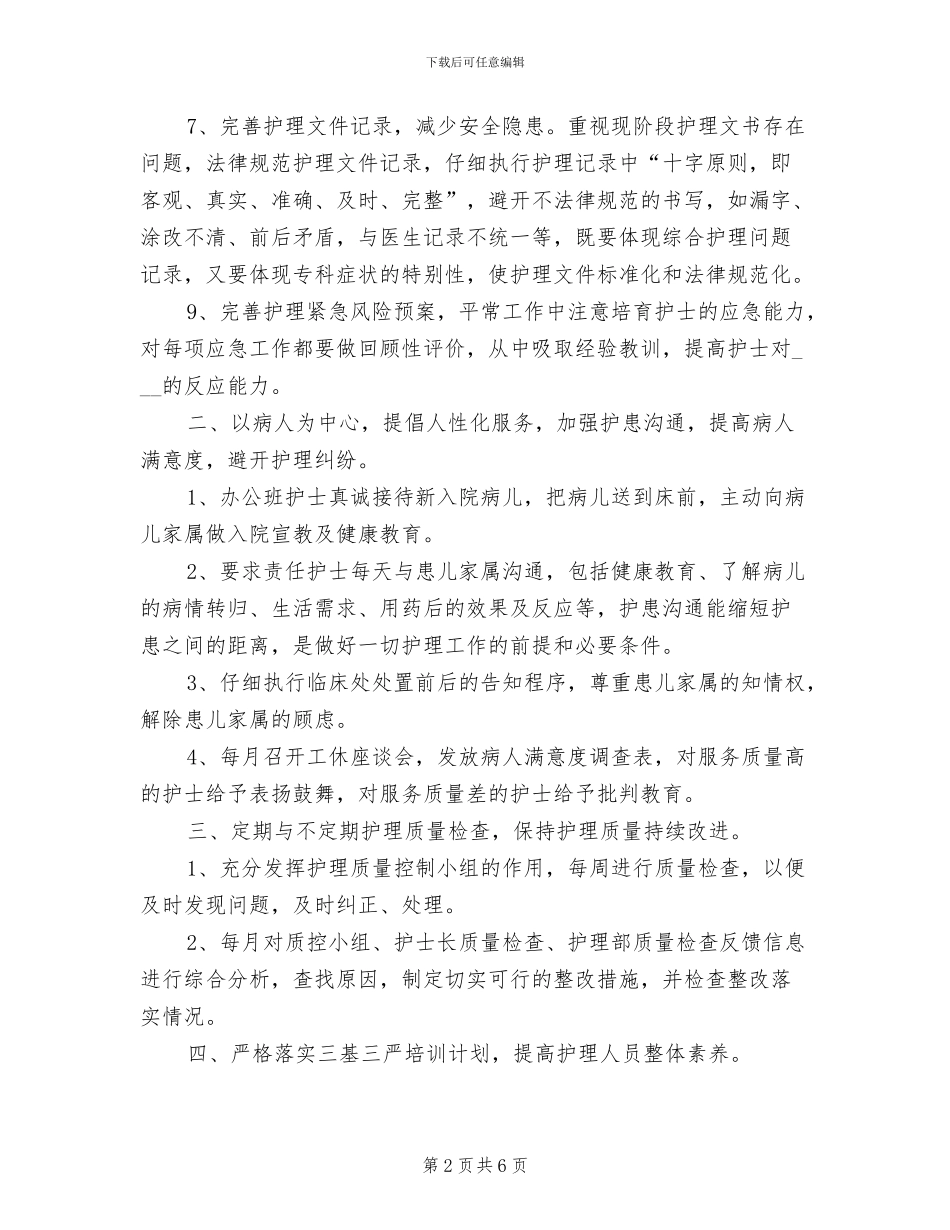 2024护士长年底个人工作总结_第2页