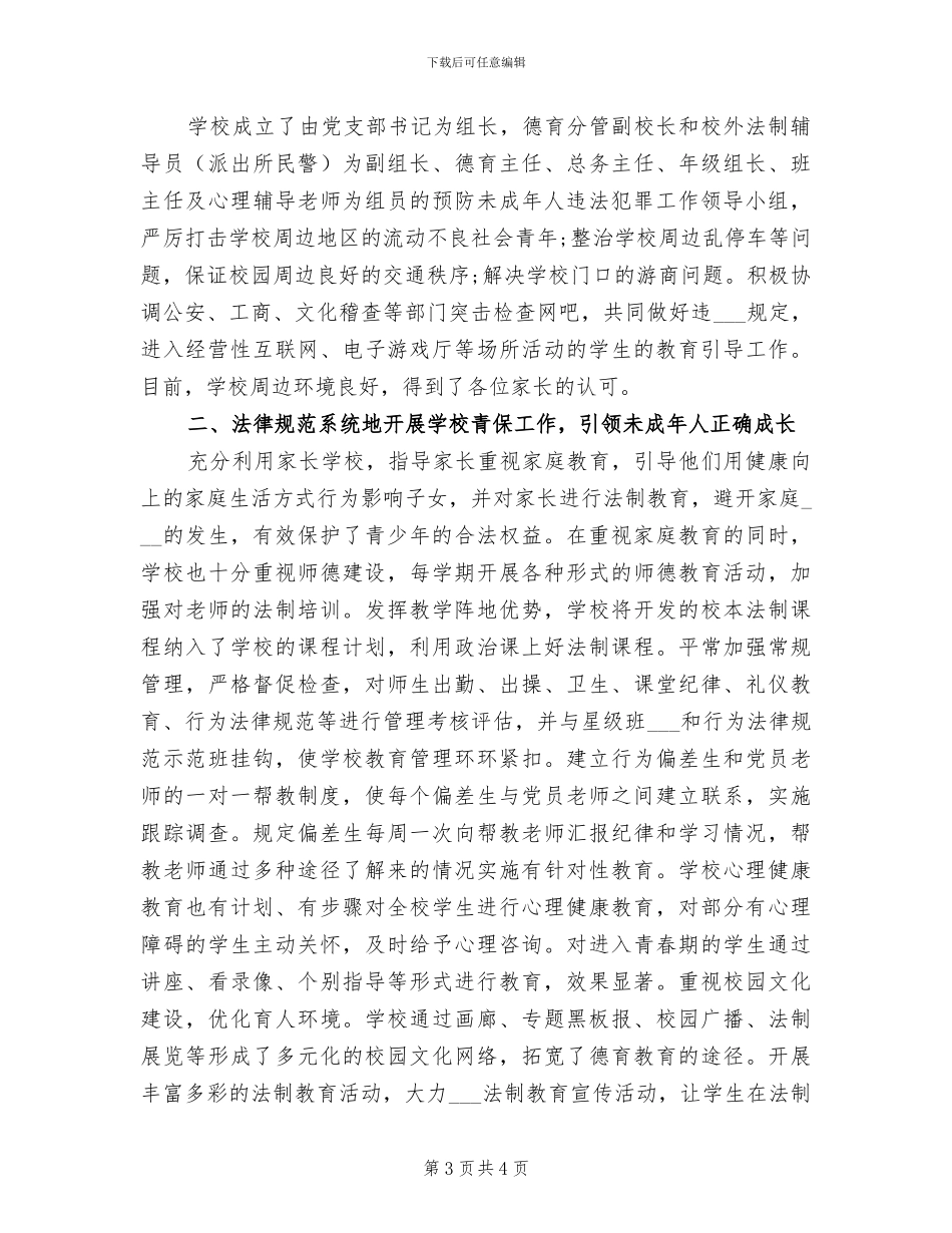 2024未成年人保护工作总结_第3页