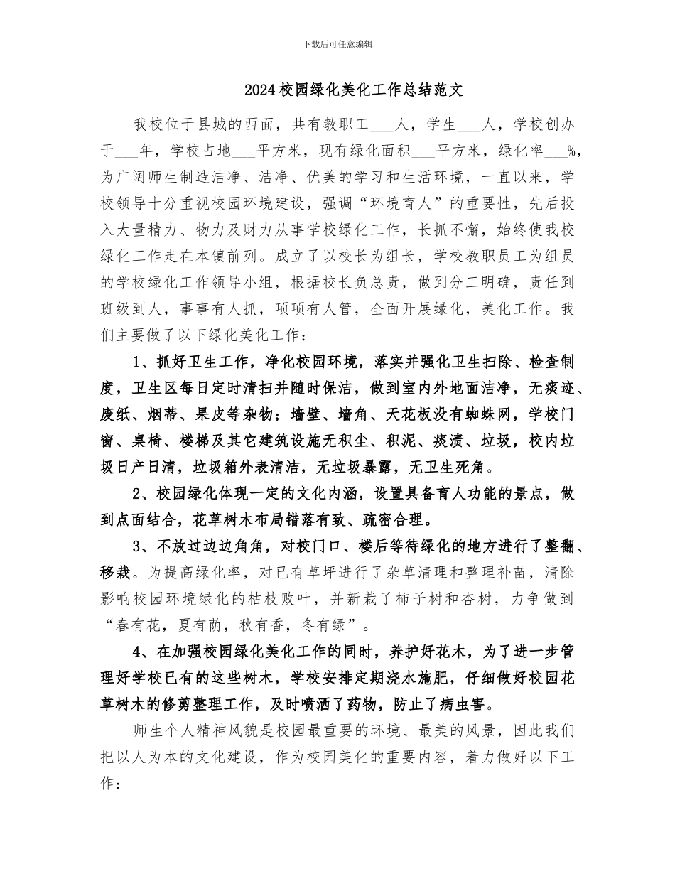 2024校园绿化美化工作总结_第3页
