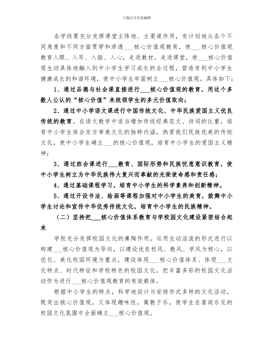 2024核心价值观教育工作总结范本_第3页