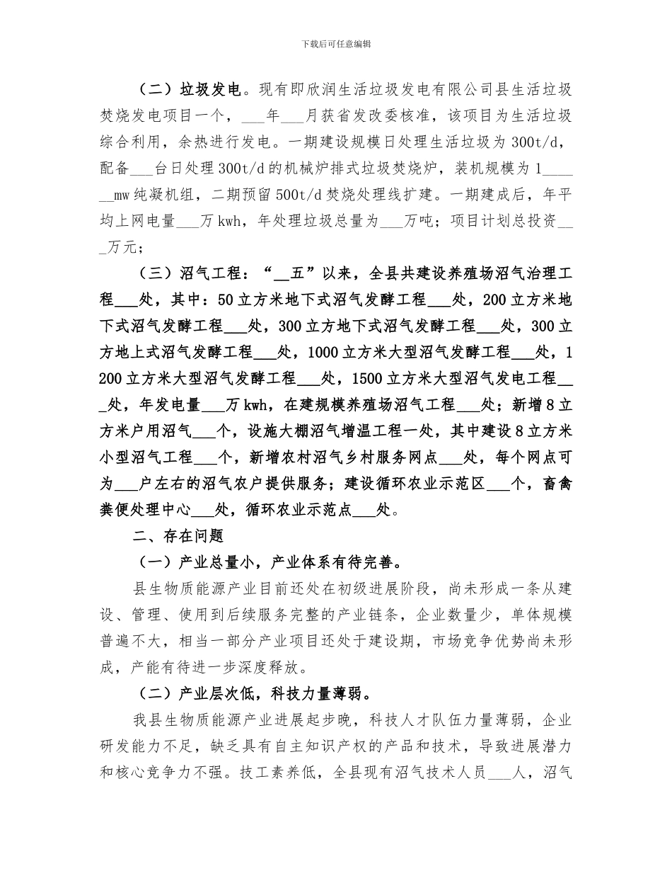 2024生物质能源发展工作总结_第2页