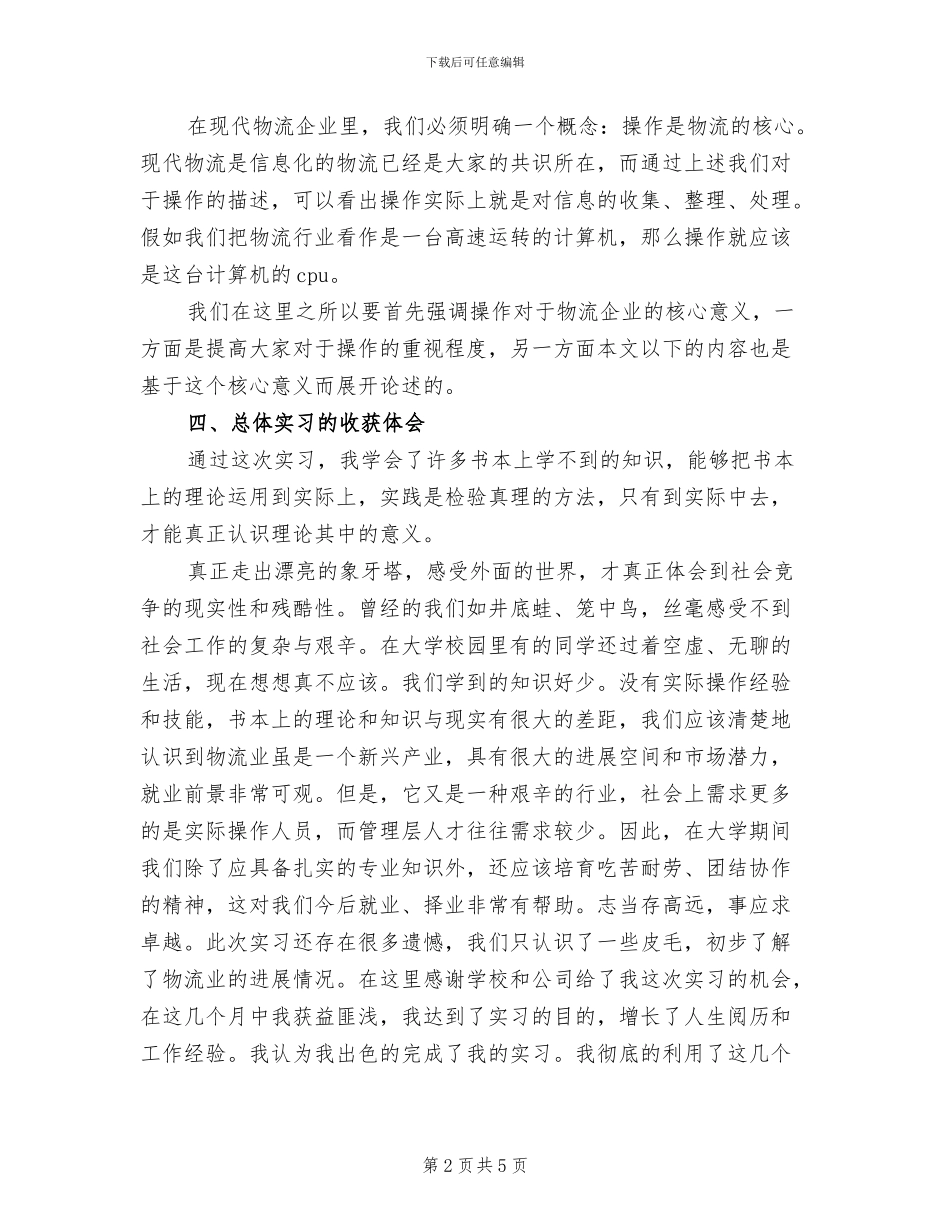 2024电子商务专业实习总结_第2页