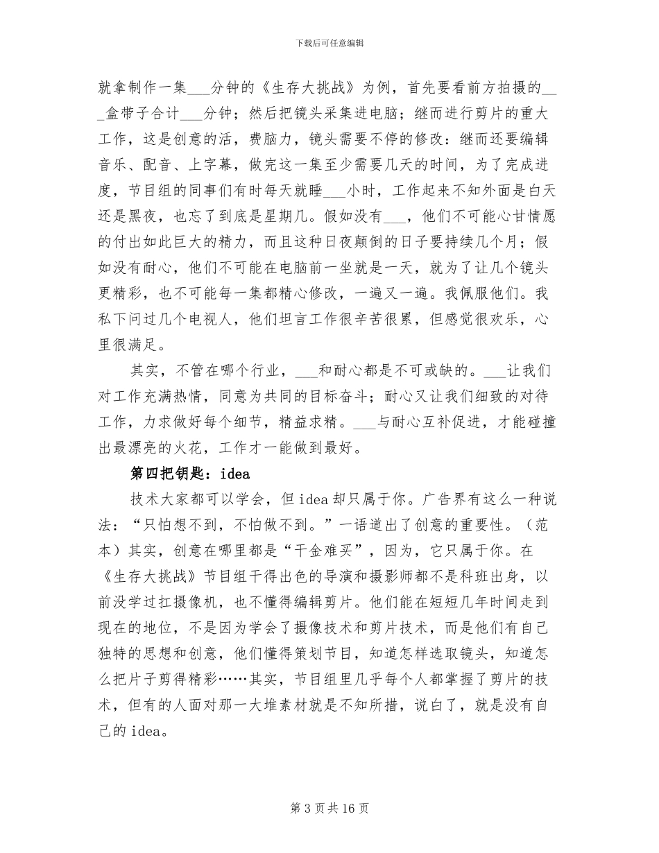 2024电视台实践总结_第3页