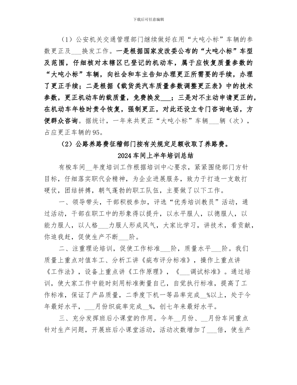 2024车辆超限超载治理工作总结_第3页