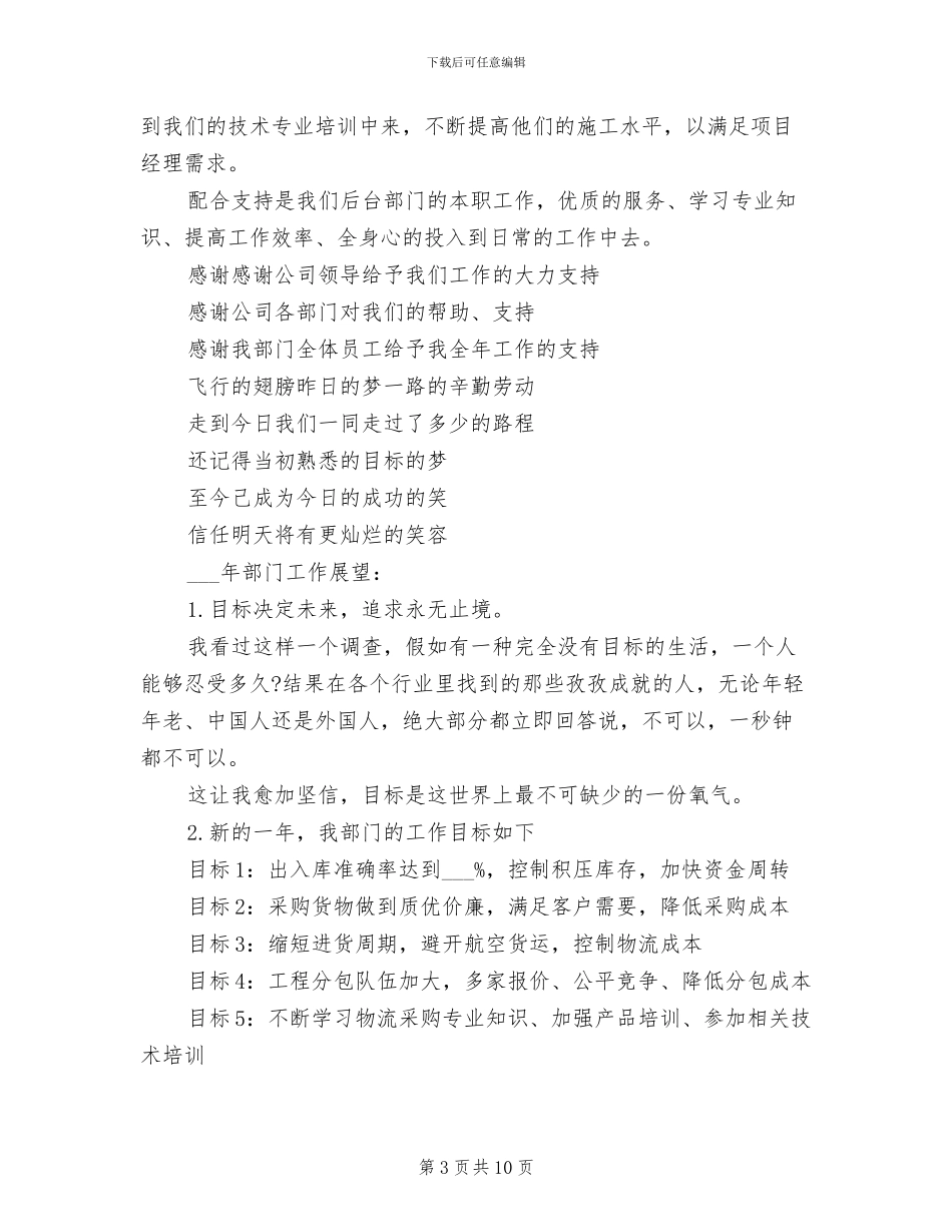 2024采购部年终工作总结范文_第3页